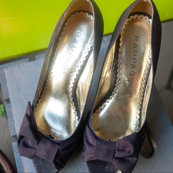 Rampage Dark Purple Pumps - Size 7.5M - Picture 2 of 10